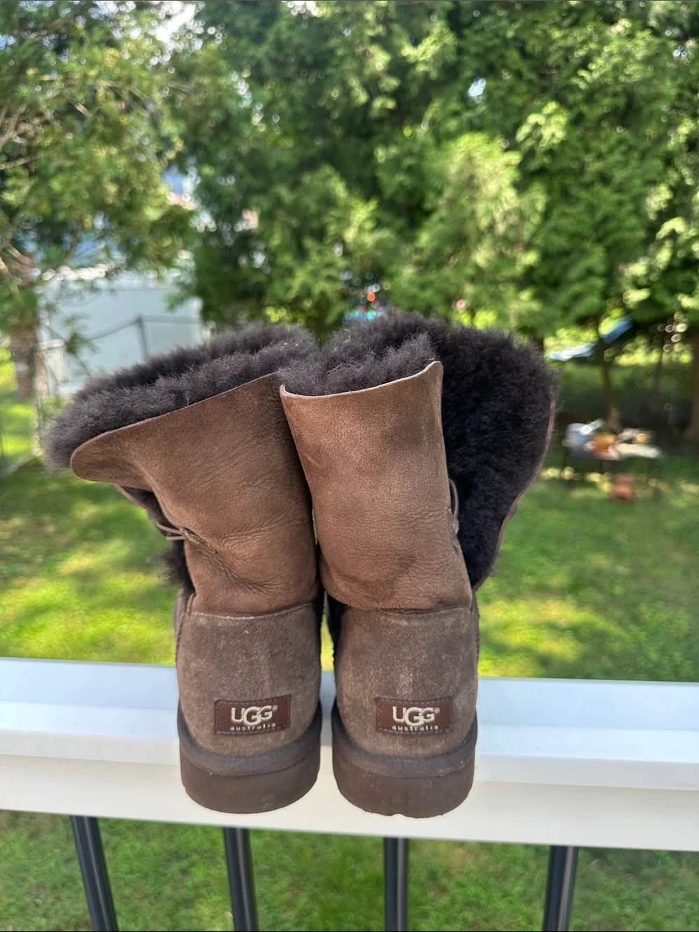 UGG boots plush